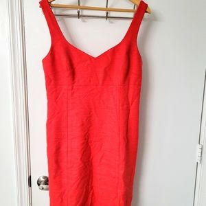 Dkny Red Mini Dress
